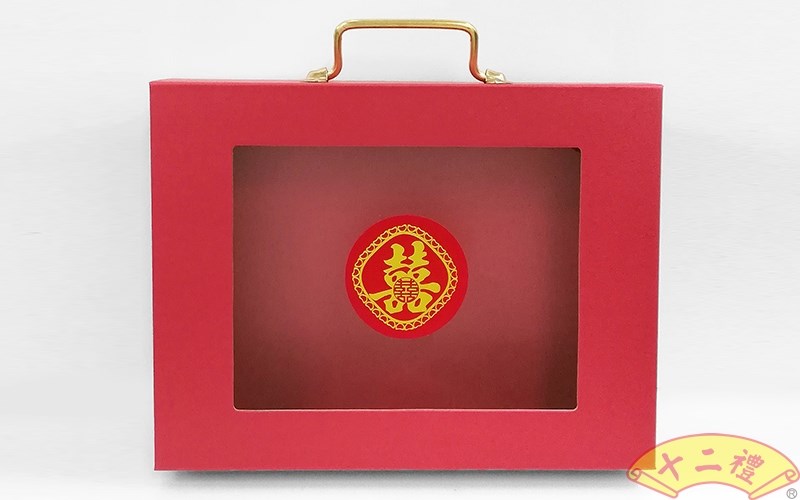手提聘金盒(紅/金)