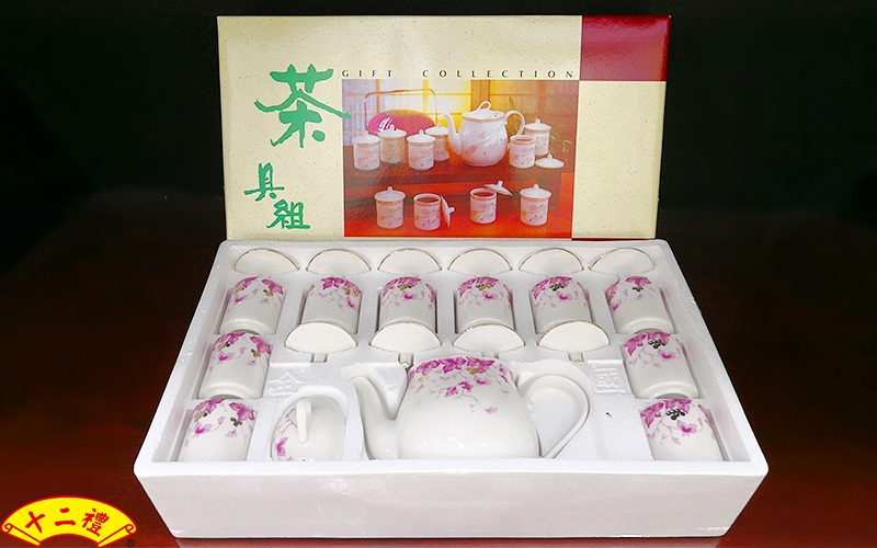 全國茶具組-1011(10入附蓋)