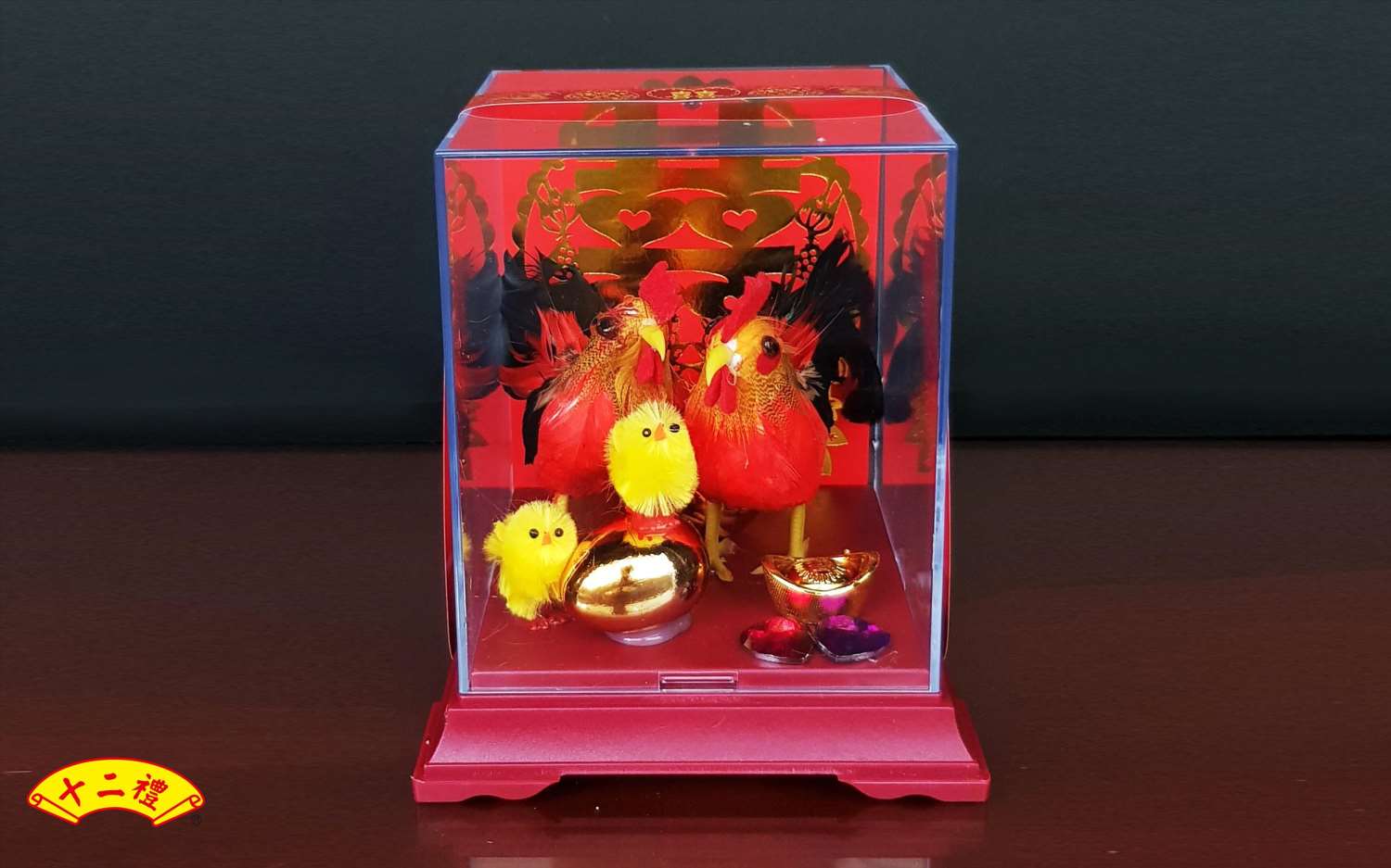 小框(壓克力)傳統雞